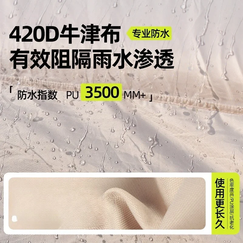 NEW Outdoor inflatable tent 6.3 Field camping Rainproof portable integrated air column