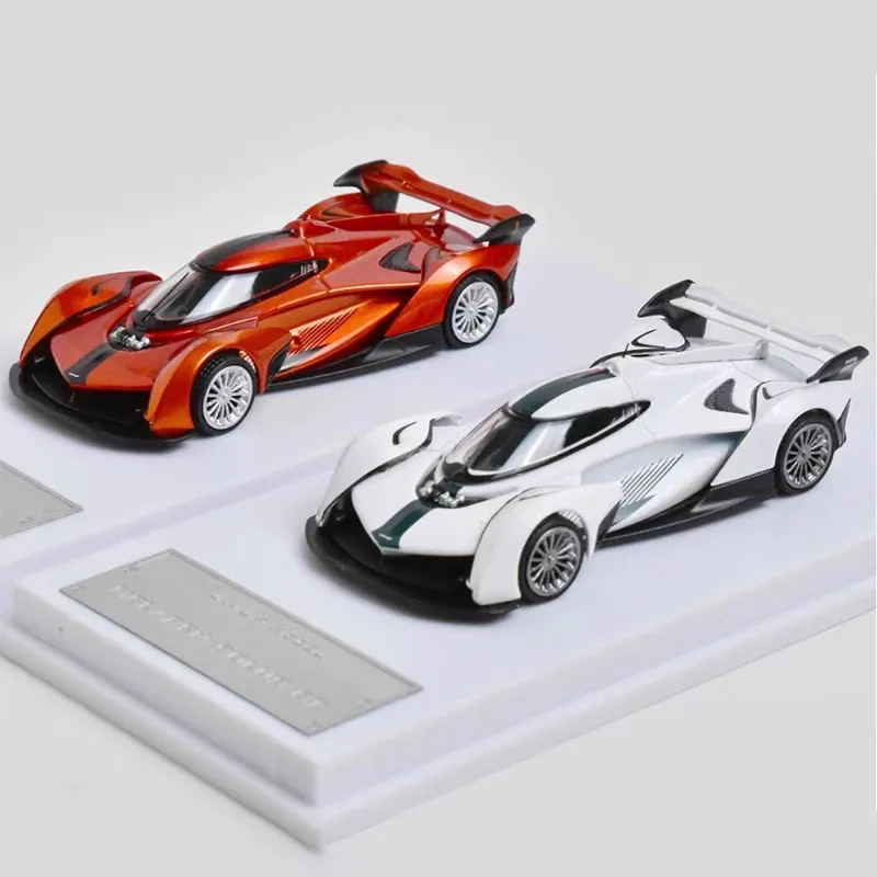 Diecast Original 1:64 Scale Solus Gt Sports Car Simulation Miniature Alloy Car Model Collection Decoration Gift Souvenir Display