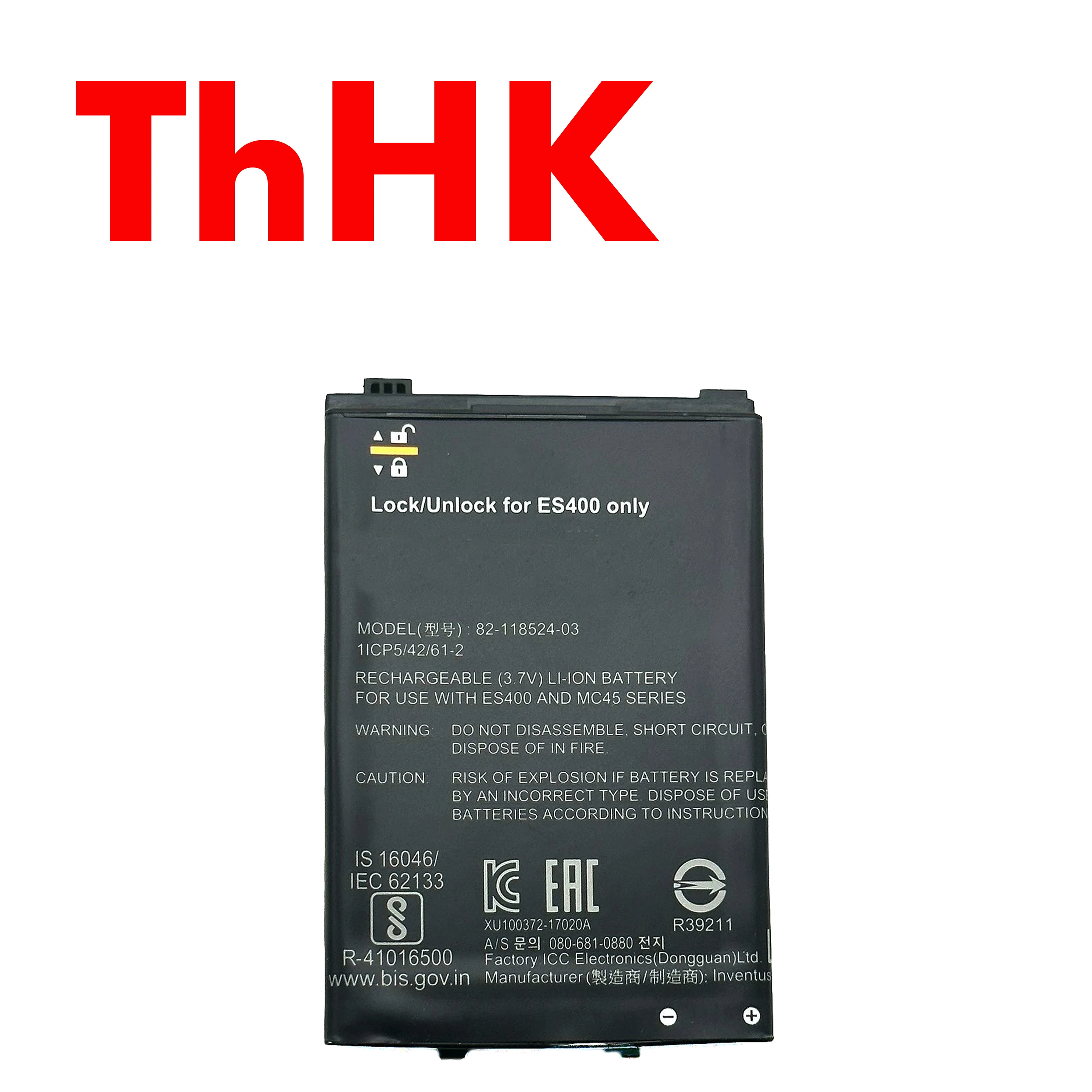 Genuine Original 11.40Wh 3080mAh 82-118524-03 BTRY-MCXX-3080-01R Battery For ZEBRA ES400 SYMBOL MC45 Series