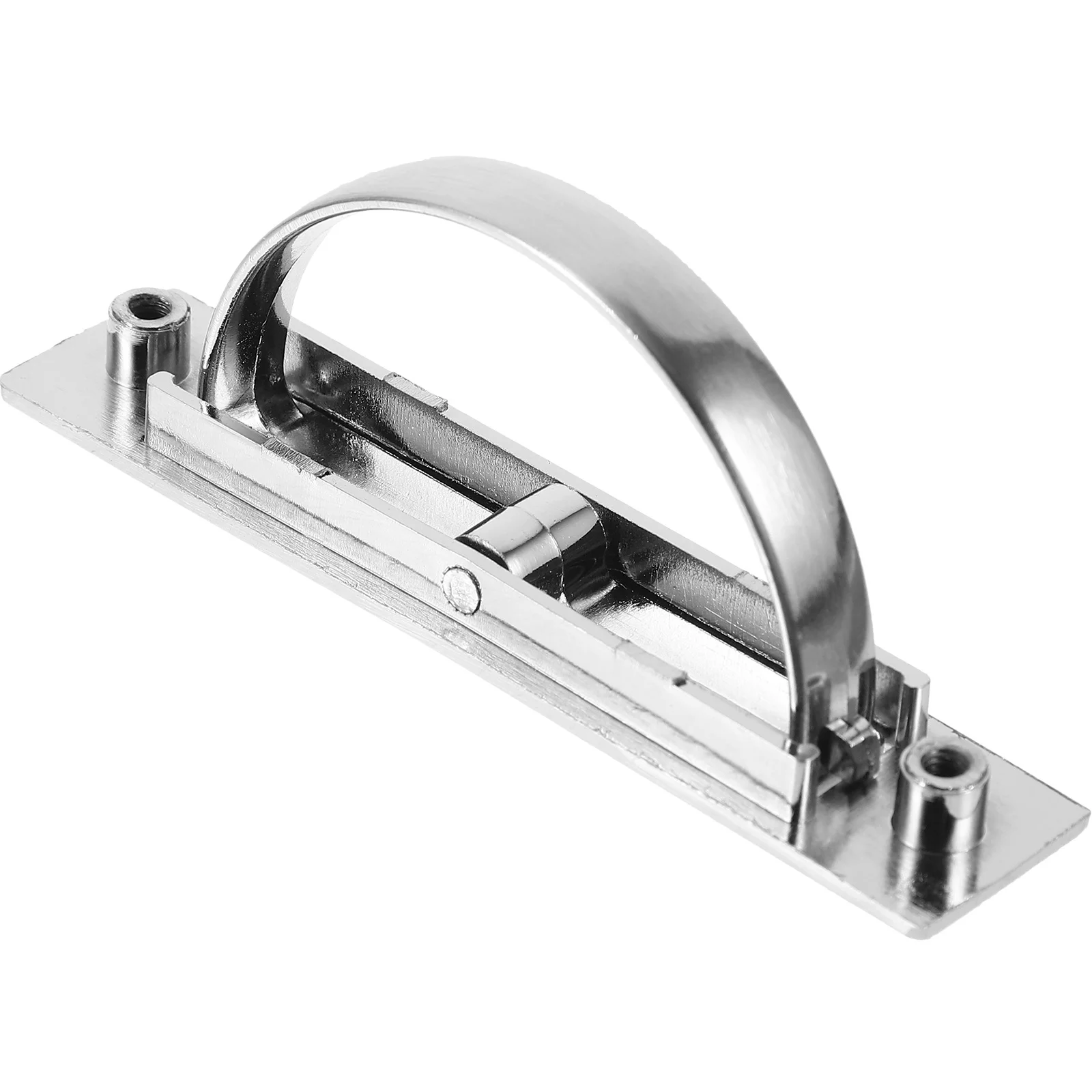 

Rotating Hidden Cabinet Pull Handle Zinc Alloy Recessed Door Handle for Drawer Door Closet Furniture Cabinet Pulls