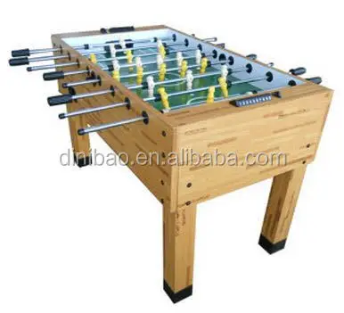 Hot Sale Indoor Amusement Coin Operated Table Soccer Game wooden material Table football arcade game machine for game Center