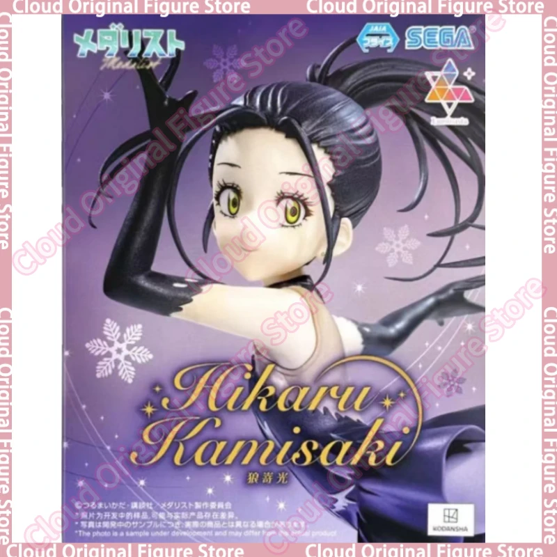 

В наличии, 100% оригинал: SEGA Luminasta Medalist Камисаки Хикару, коллекционная фигурка из ПВХ, модель, кукла, игрушка, подарок