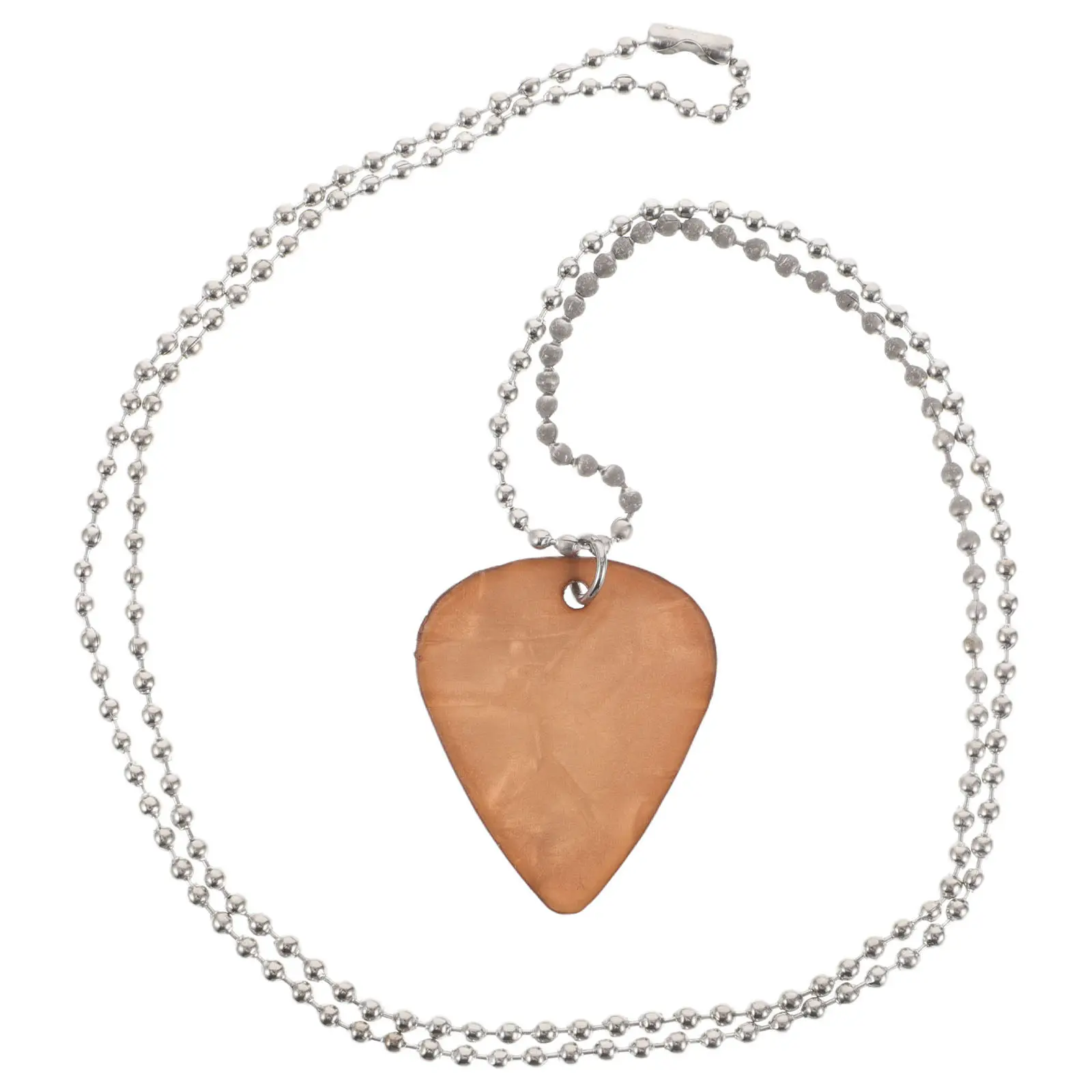 Music Theme Guitar Pick Necklace Heart Pendant for Men Women Guitarists Resin Material Comfortable Wear Concert Gigs Casual
