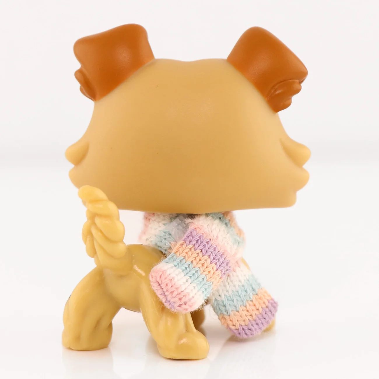 ميني شوب الحيوانات الأليفة الشكل كولي #2452 ألعاب الكلاب مع الملحقات أفضل هدية لعبة الأطفال #2