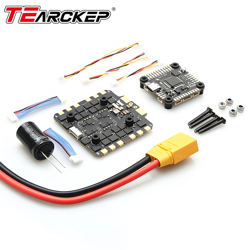 

TEARCKEP F7 80A/90A/100A F780 F790 F7110 3-8S Flight Stack F722 Контроллер полета BLS 4-в-1 ESC