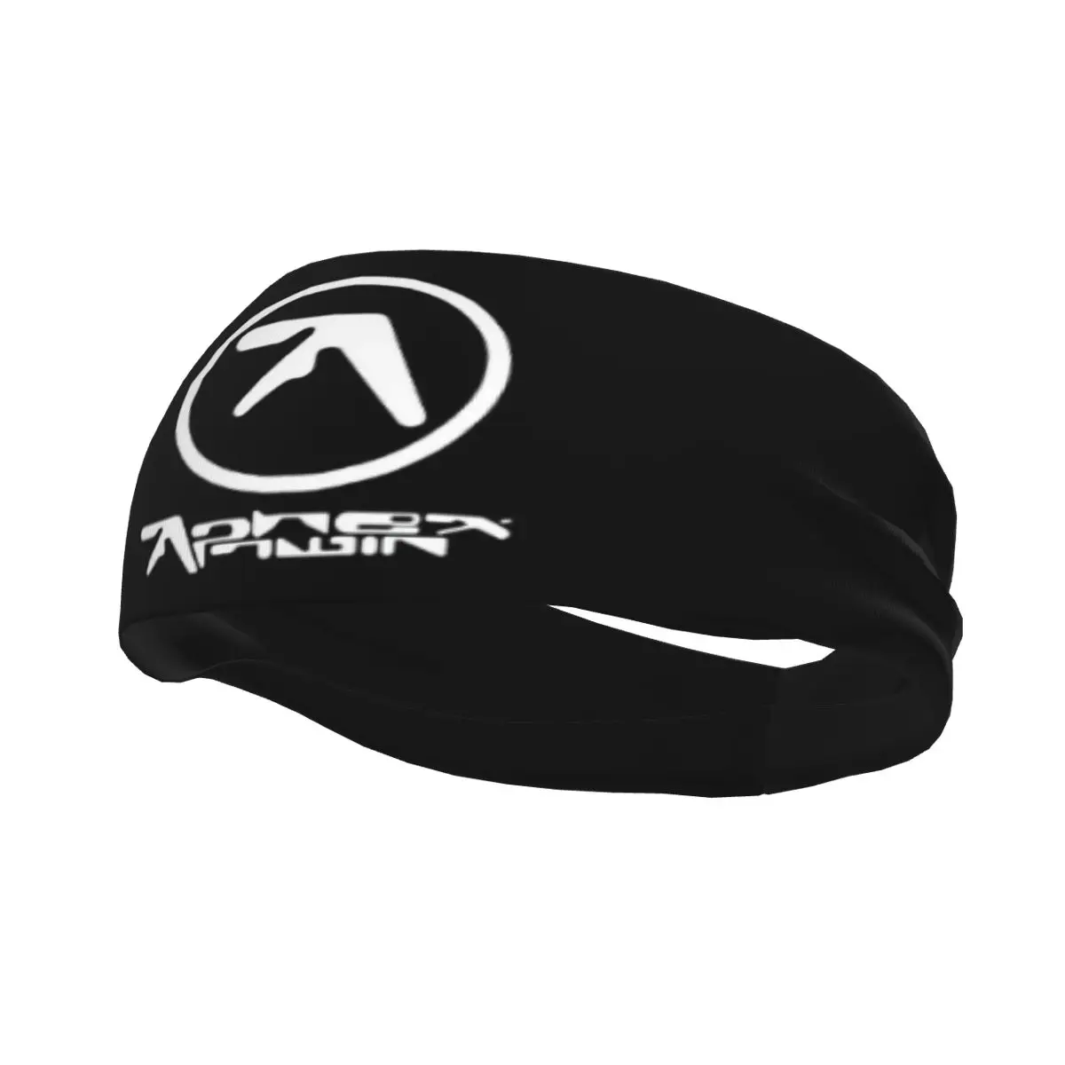 Punk DJ Electronic Music Gothic 90s Workout Sweatband Aphex Twin Sweat Headband Head Sweat Bandage Anti-slip Sweat Wash Band