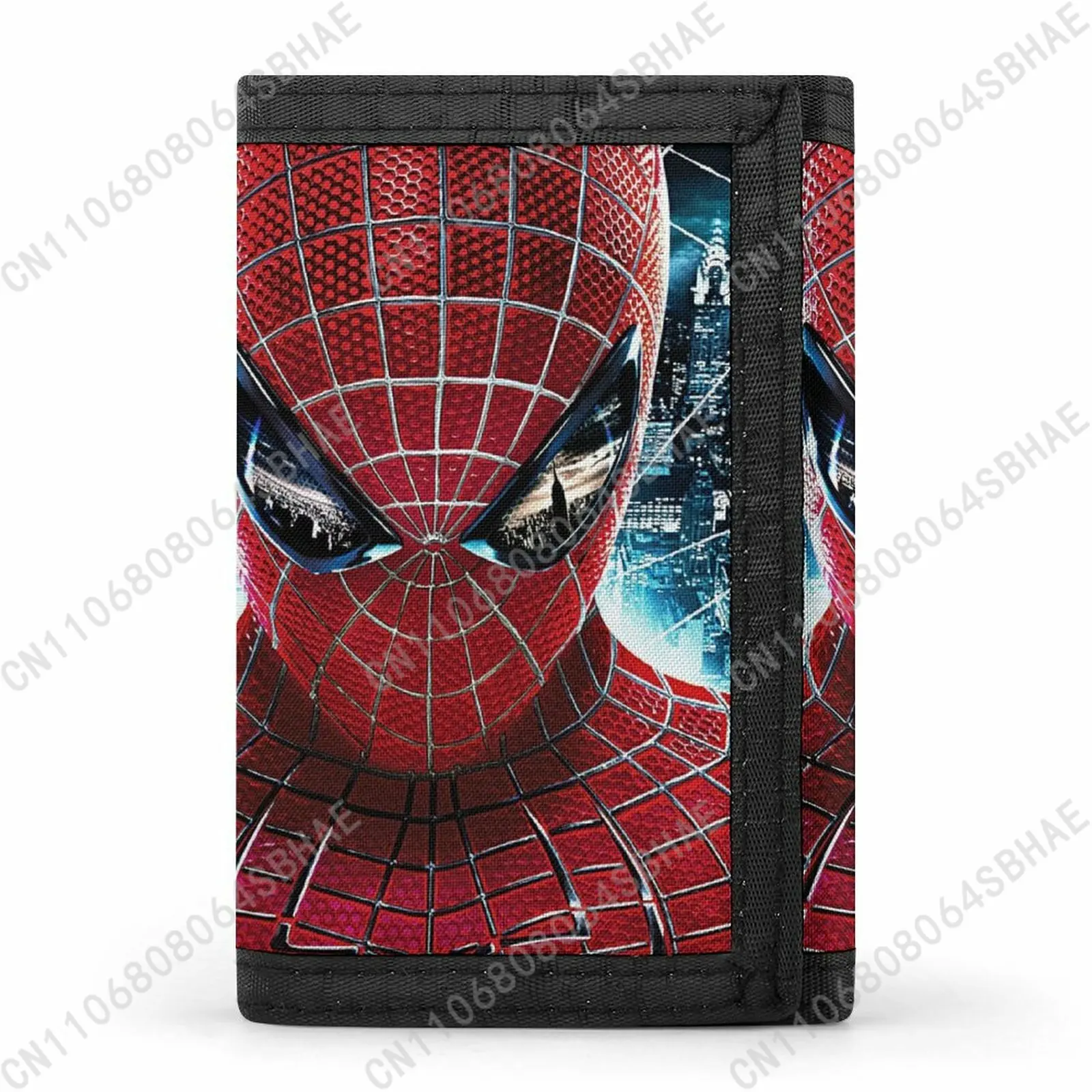

Marvel Spider Man Tri Fold Wallet Teenage Girls Boys Slim 3 Fold Card Personalized Pattern Purse School Daily Use Cosplay