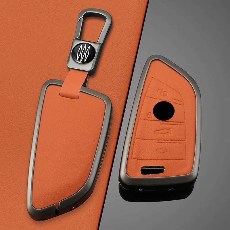 

Чехол для автомобильного ключа для BMW X1 X3 X4 X5 F15 X6 F16 G30 7 серии G11 F48 F39 520 525 f30 118i 218i 320i Аксессуары для салона автомобиля