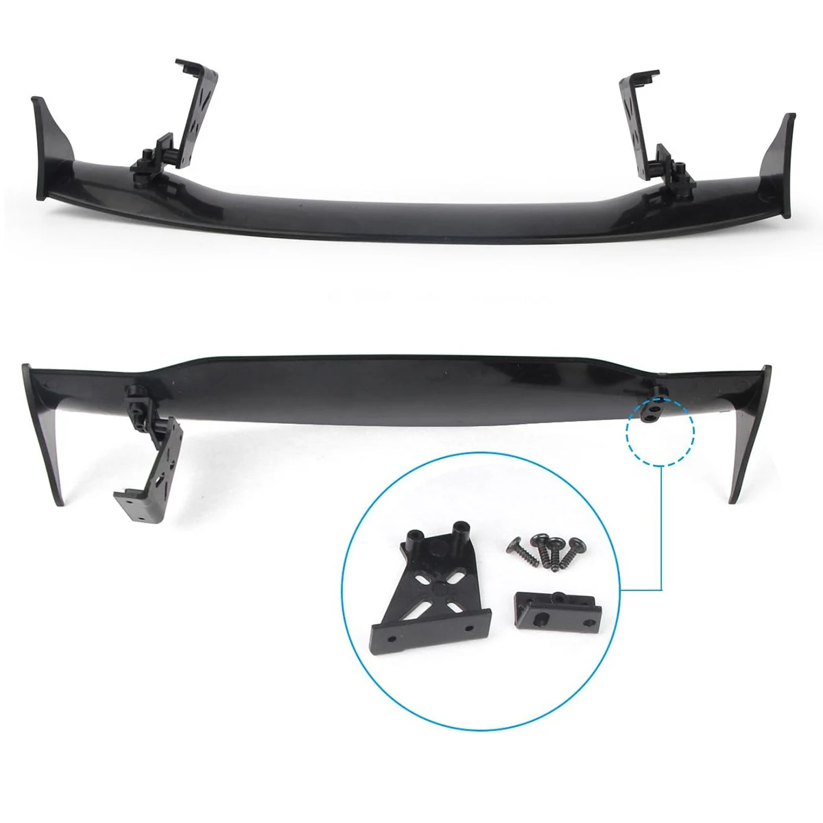 1/10 escala rc carro plástico asa traseira espanador espelhos laterais limpadores para rc drift carro de corrida na estrada veículos de turismo peças