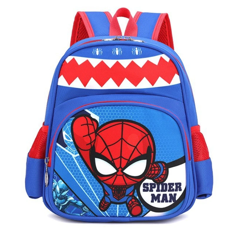 Disney New Children Backpack  Mini Schoolbag Girls and Boys Cute Shoulder Bag Cartoon Spriderman Children Backpack