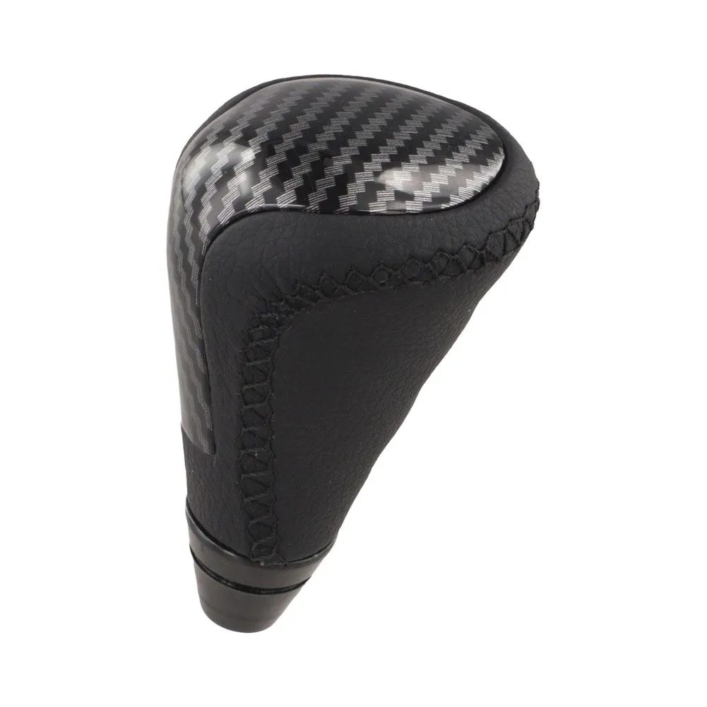 Picture 6: For Lexus IS250 IS350 2006 2013 Automatic Transmission Shift Knob in Carbon Fiber and Leather with OEM Compatibility