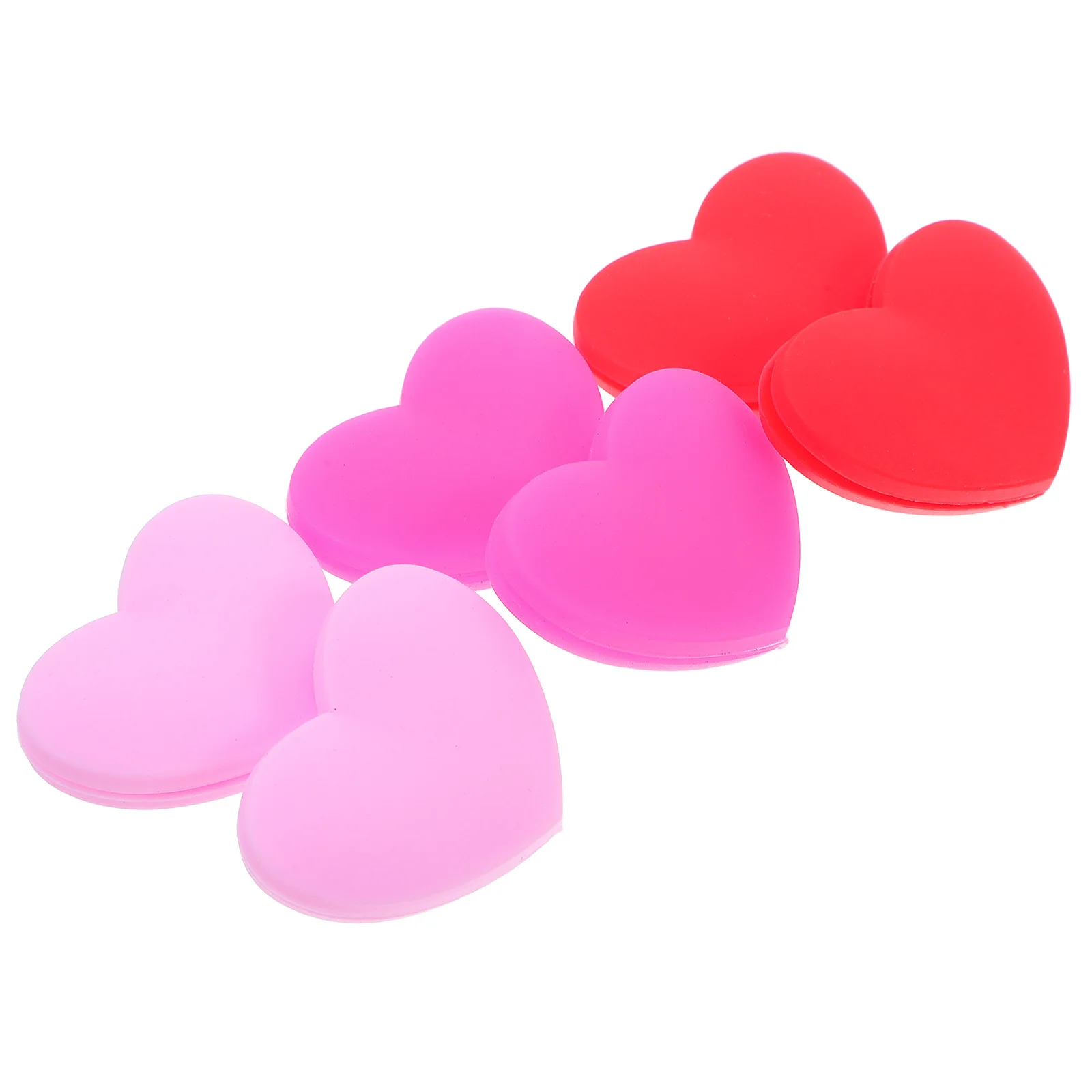 

6Pcs Silicone Tennis Racket Dampeners Heart Shape Shock Absorbers Vibration Dampening Racket Accessory for Tennis Players