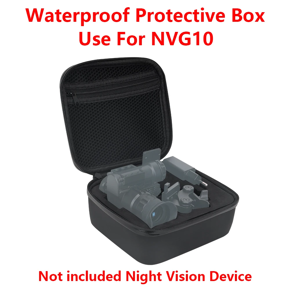 Waterproof Protective Box For Helmet Night Vision NVG10 EVA PU Travel Carrying Case Ultra-light Portable Storage Bag Handbag