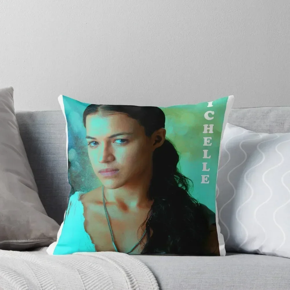 

Michelle Rodriguez - beauty Throw Pillow bed pillows Pillowcases Bed Cushions autumn decoration Pillow Cases Decorative pillow