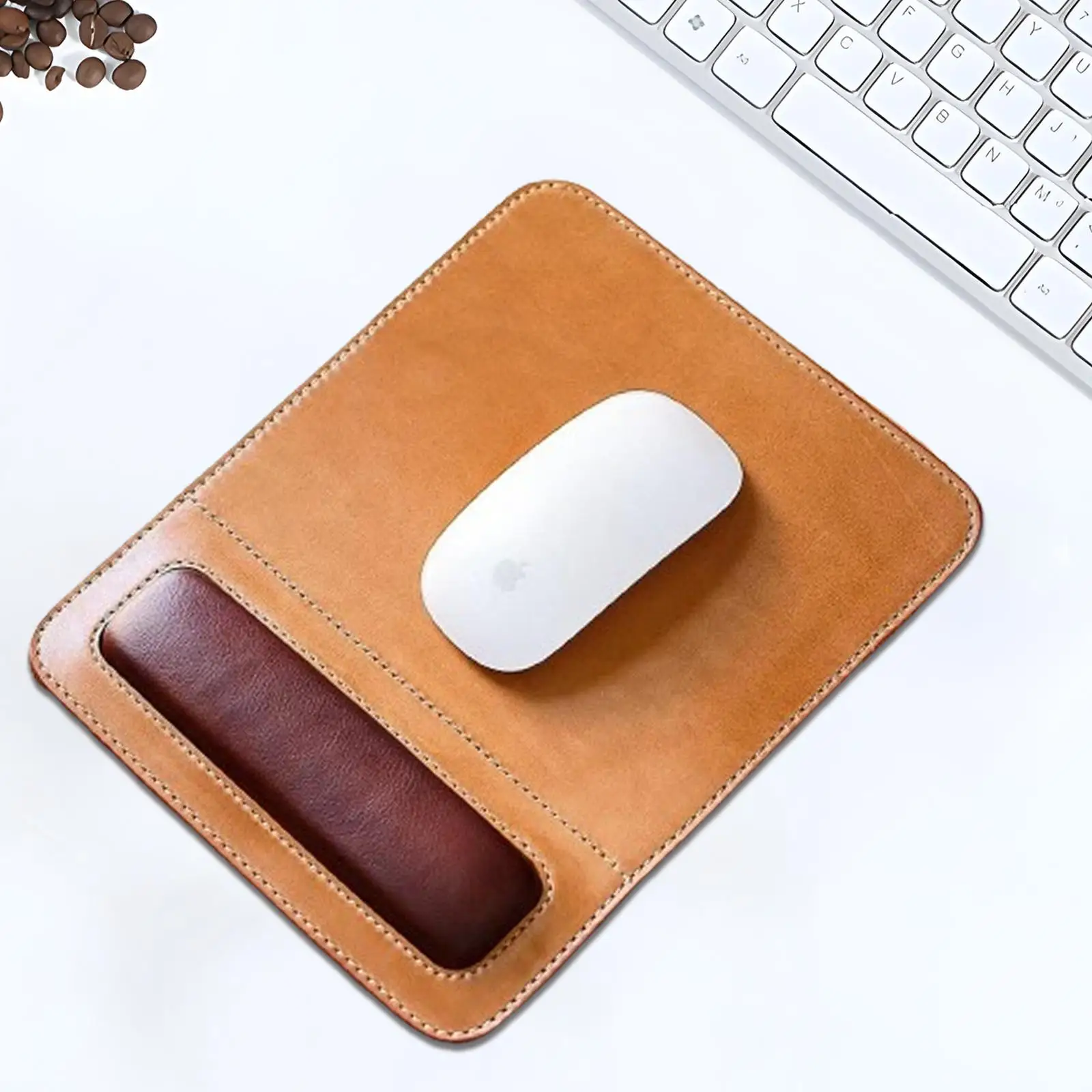 Mouse Pad with Wrist Support Wrist Rest Cushion for Computer Office Travel