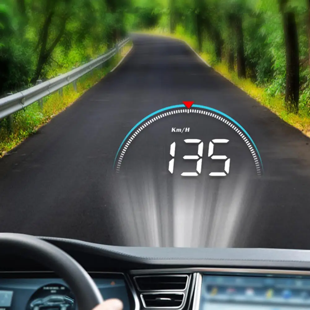 

M8 HUD Better Than A100S HUD Car HUD Head Up Display OBD2 Overspeed Warning Auto Electronic Water Temperature Car Accesories