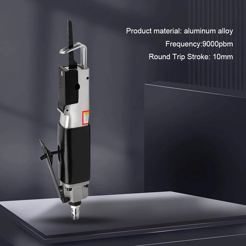 

Pneumatic Reciprocating Saw Aluminum Alloy Hacksaw Cutting Tool Strong Power Blade Cutter Straight and Scroll Cut Cut Off Tool