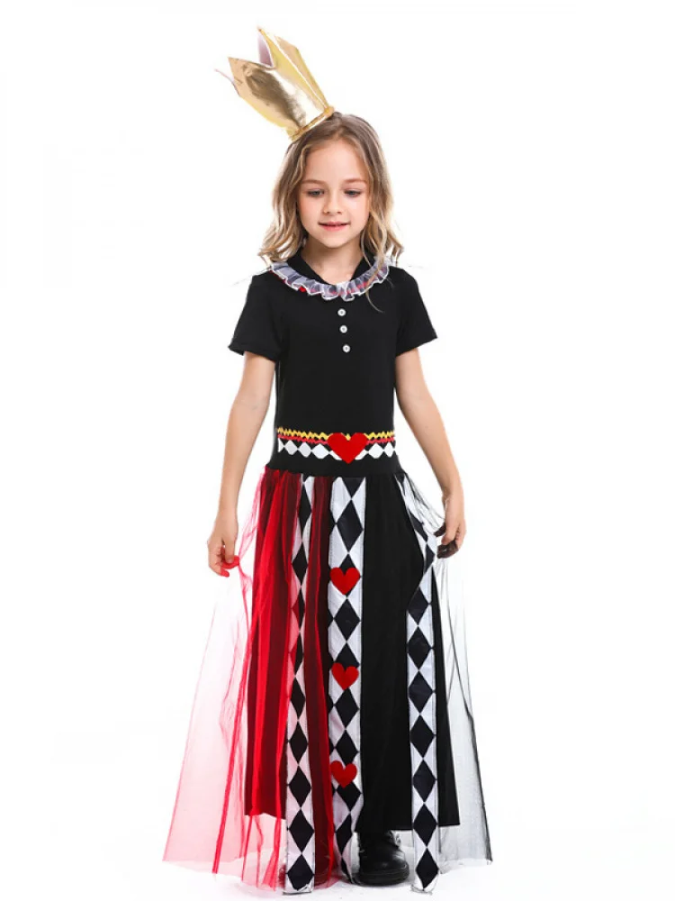 loween-alice-in-wonderland-role-play-poker-queen-performance-costume-girls-fairy-t-sbook-theme-par-outfit