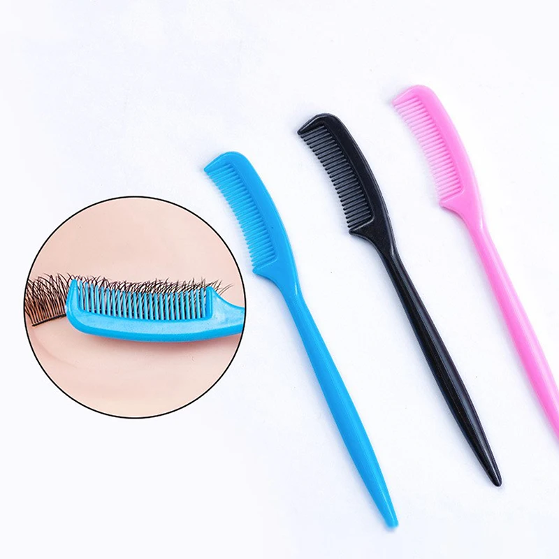 

10pcs Eyebrow Comb Brush Eyelash Combs Eyelashes Brushes Mascara Wands Makeup Comb Supplies Of Lash Extension