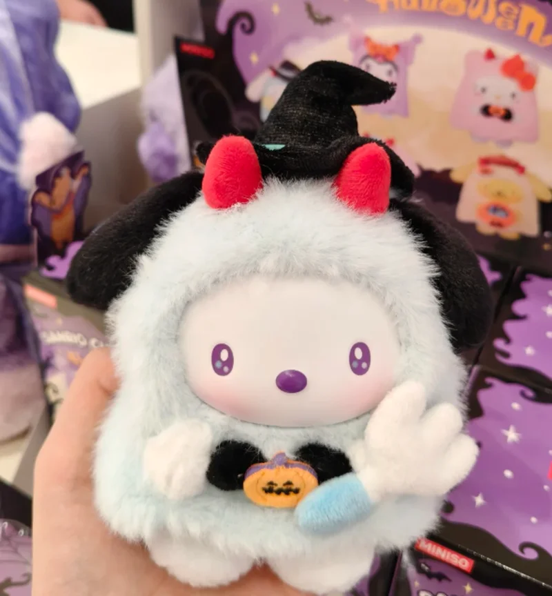 

Аутентичные конфеты Miniso, карнавальная ночная слепая коробка, эмалированный брелок, милая кукла, подарок, модная коллекционная игрушка