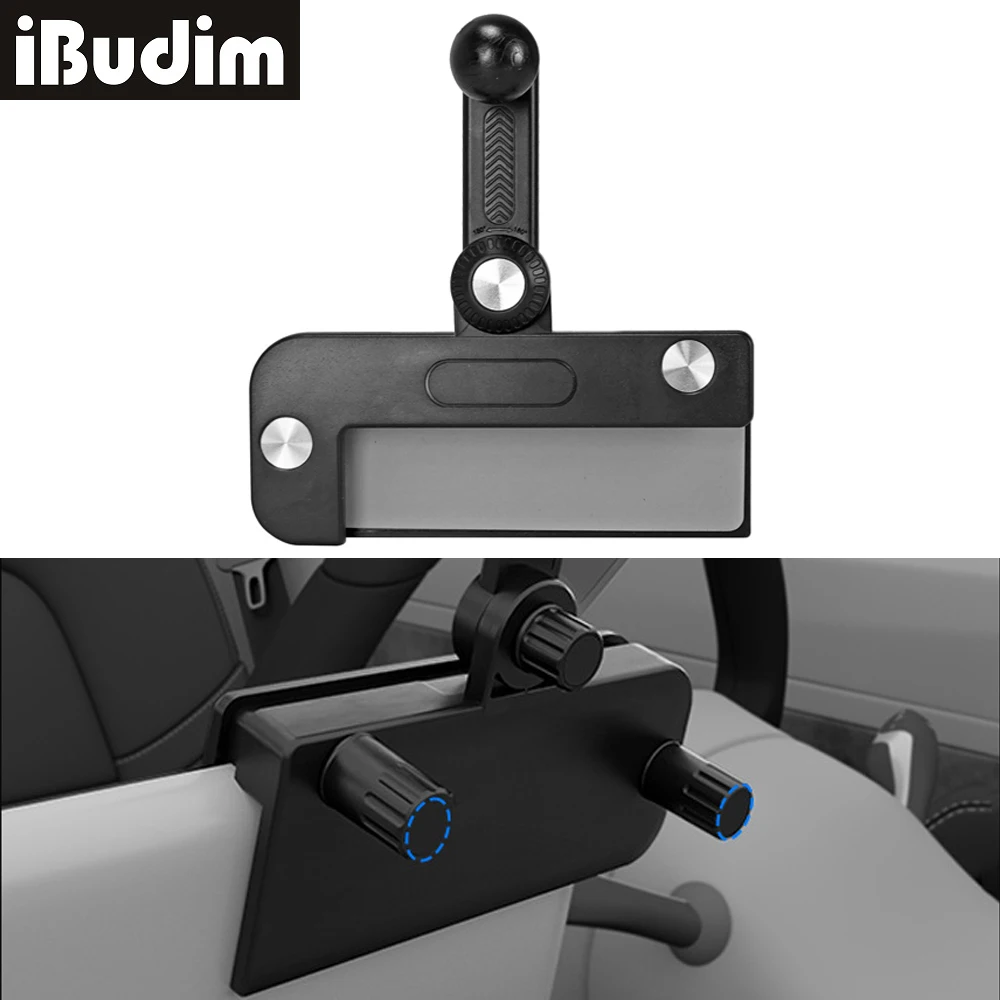 Car Mobile Phone Holder Base for Tesla Model 3/Y/X/S Universal 17mm Ball Head Phone Mount Base for Energy Vehicle Display Screen