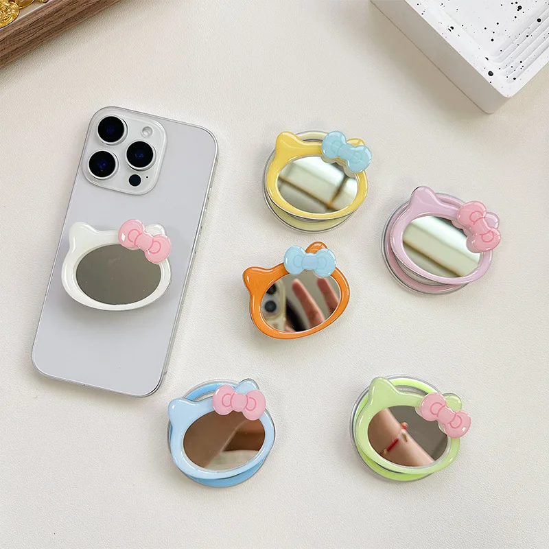 

Sanrio Hello Kitty Makeup Mirror Bracket Expandable Stand Foldable Holder Magsafe PopSockets Magnetic For Iphone Griptok GripTok