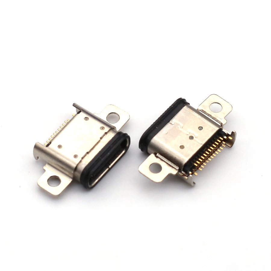 2-100Pcs USB Charger Plug Connector Jack Type C Conatct Charging Dock Port For Caterpillar Cat S62Pro S62 Pro S61 S52