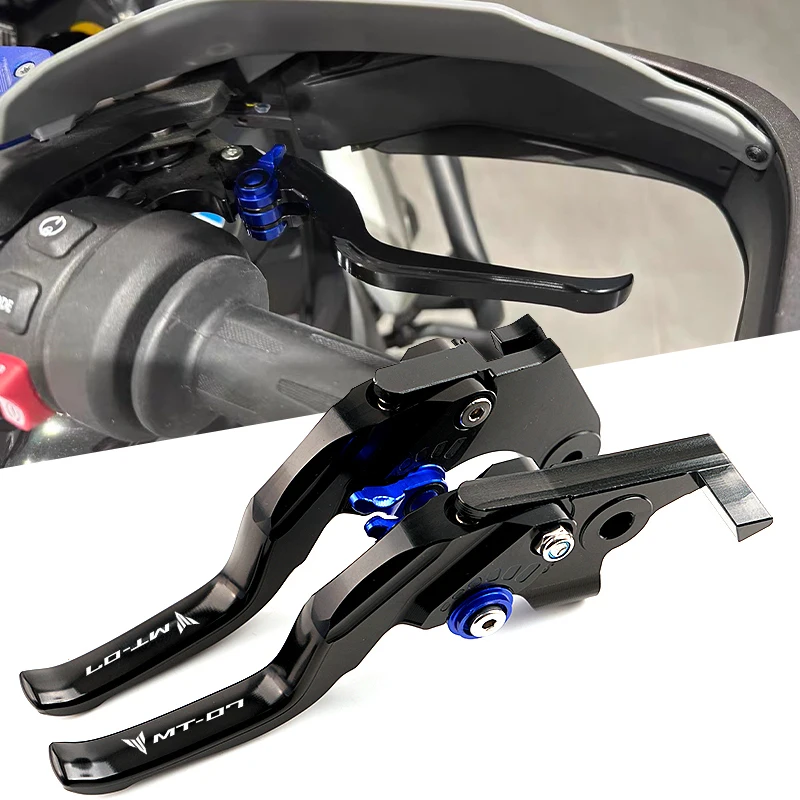 

2025 New Brake Clutch Lever Motorcycle CNC Adjustable Brake Clutch Levers For YAMAHA MT07 FZ07 mt07 fz07 MT 07 MT-07 2013-2025+