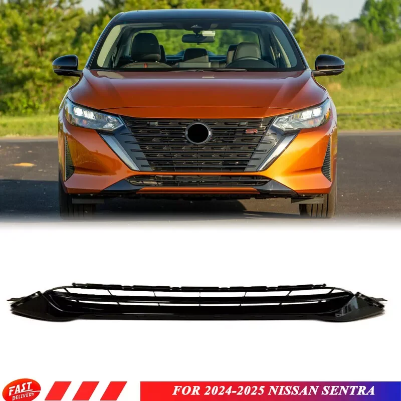 

For Nissan Sentra 2024-2025 Car Front Bumper Lower Grille Ventilation Net Body Shell Accessiories 62254-6LY0A