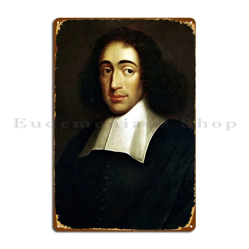 Baruch Spinoza Metal Signs Bar Cinema Print Design Create Tin Sign Poster