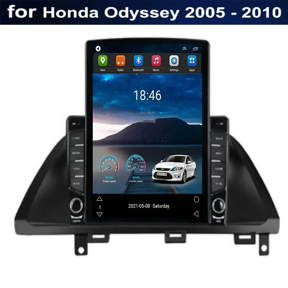 

9,7 "Android 13 для Honda Odyssey 2005 2006 2007 2008 2009 2010 Тип Tesla Автомобильный радиоприемник Мультимедийный видеоплеер Навигация GPS