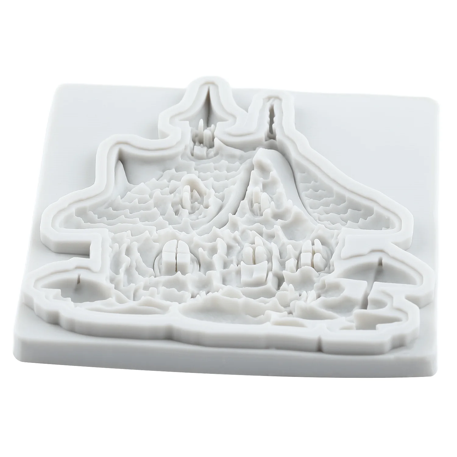 الجنية حديقة البيت قوالب السيليكون منزل فندان أدوات تزيين الكعكة كعكة بالشيكولاتة قطرة الغراء الطين راتنجات الايبوكسي قوالب السيليكون