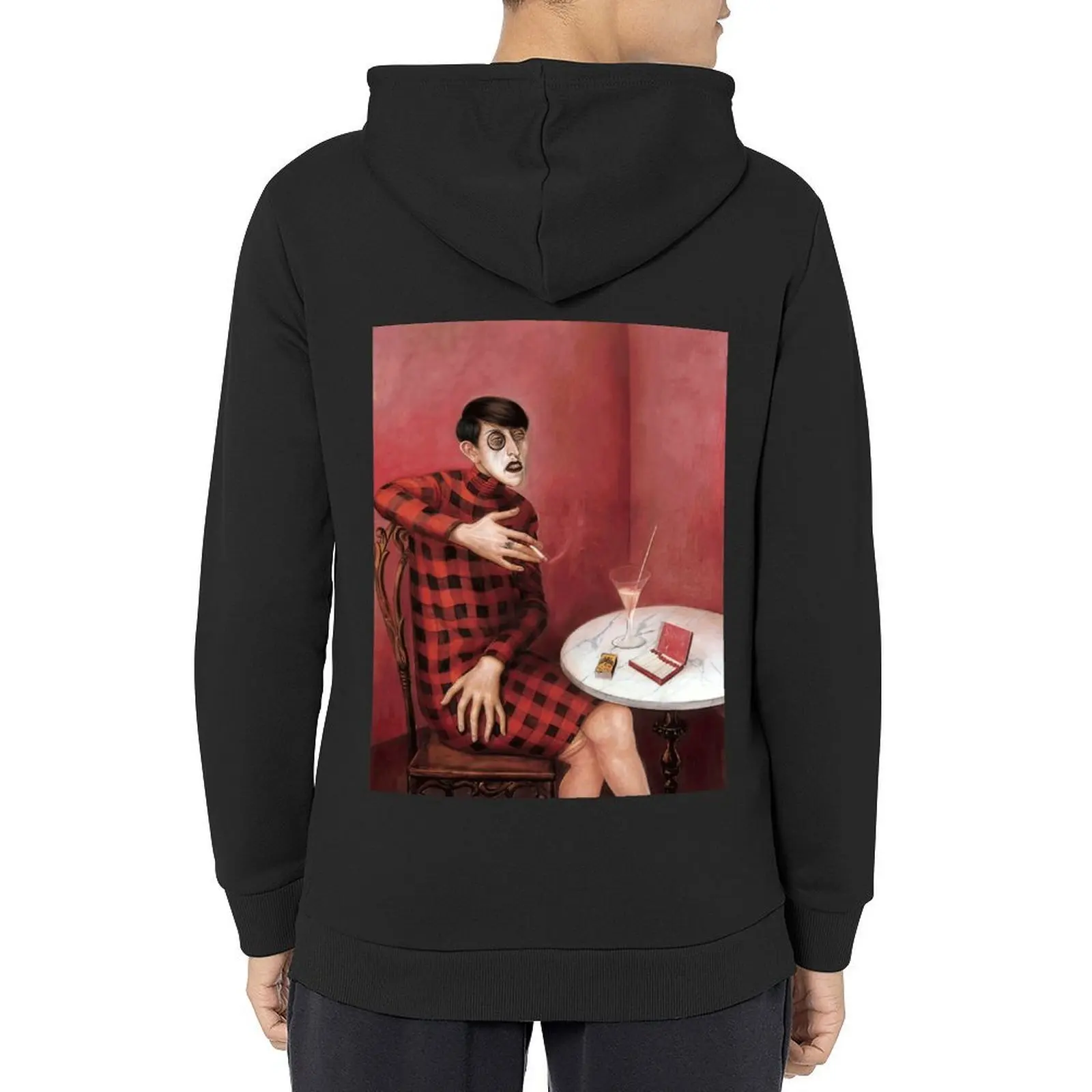 

Portrait of the Journalist Sylvia Von Harden Otto Dix Hoodie mens clothing men's winter sweater male clothes oversized hoodie