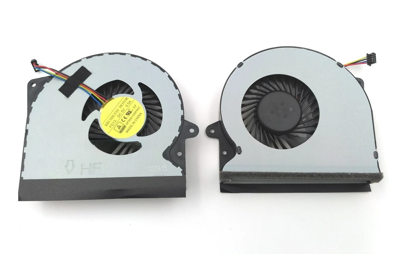 New for Asus G751 G751J G751JM CPU cooling fans 5V Thickness 14MM DFS501105PR0T FG13