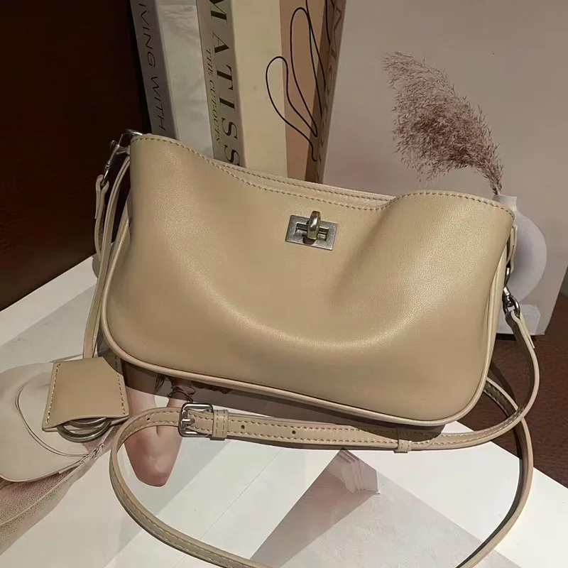 

New Arrival Top-Grain Cowhide Mahjong Bag - Paris Style, High-End Shoulder/Handbag, Rodeo Hobo Bag.