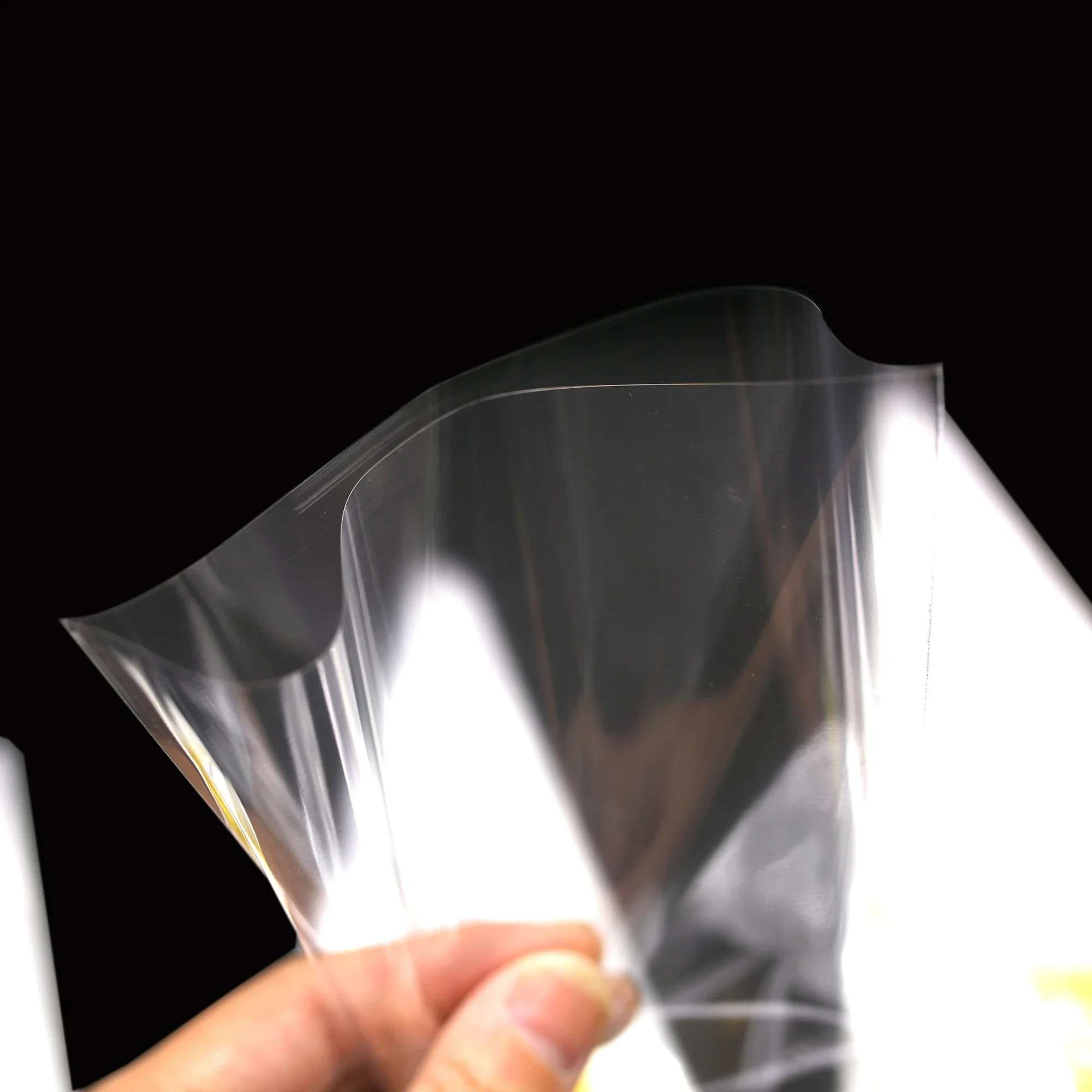 100pcs Transparent Candy Packing Bags Wedding Birthday Party Decoration Sweet Cellophane Candy Bag Cone Storage Packaging Bag