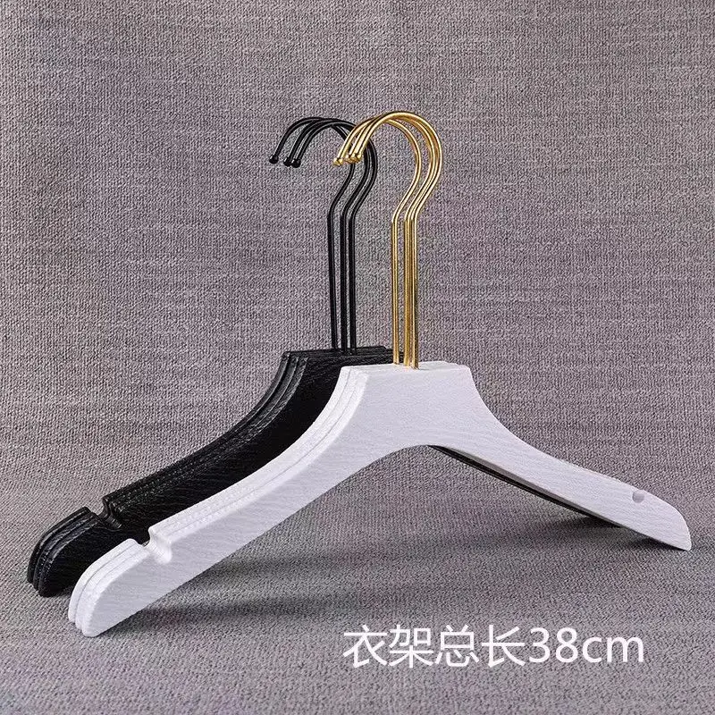 Wholesale Clothes Shops Hangers White Non Slip Traceless Wedding Dresses Adult Suits Support Rack Clothing Pant Wardrobe Storage