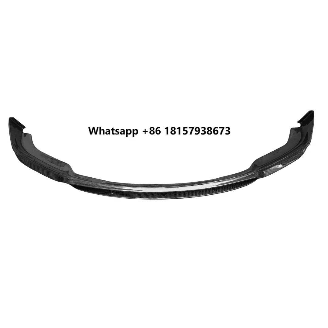 

For Model X Front Lip High Quality Body Kit Front Bumper Lip with Real Carbon Fiber