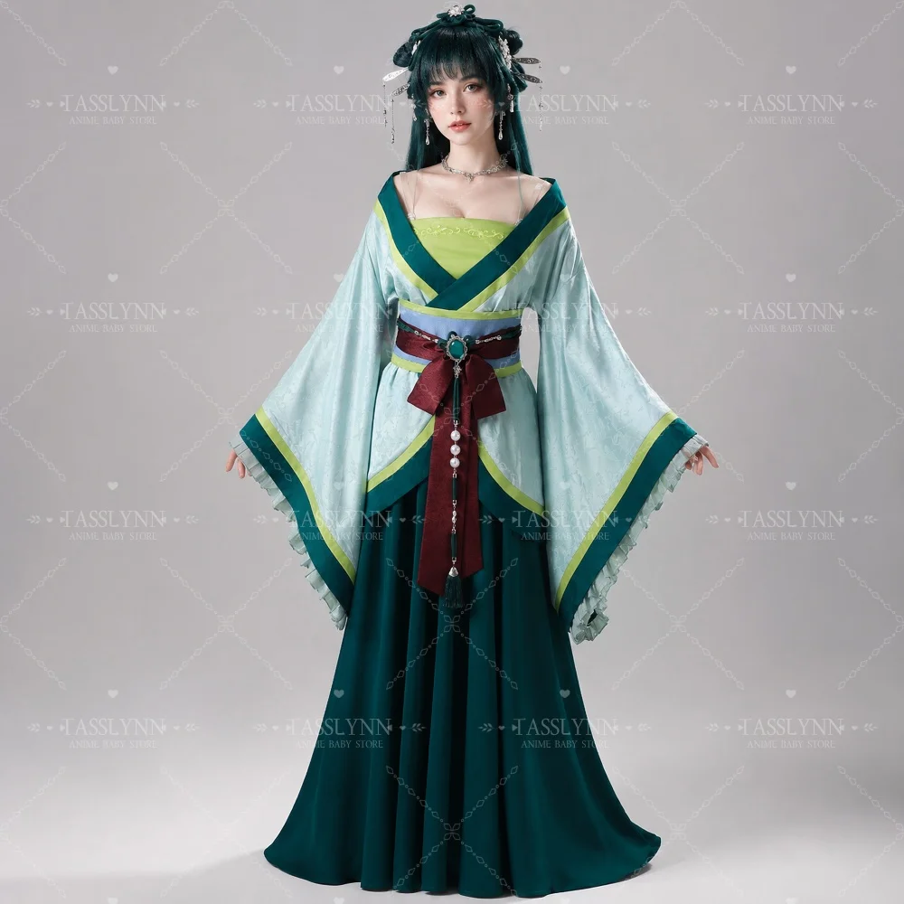 Women Maomao The Apothecary Diaries Outfit,  Anime Roleplay Costume  Ancient Style Outfit for Cosplay Shooting view 2