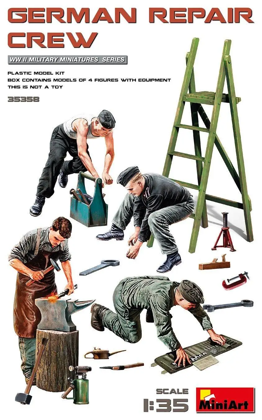 MiniArt 35358 1/35 German Repair Crew