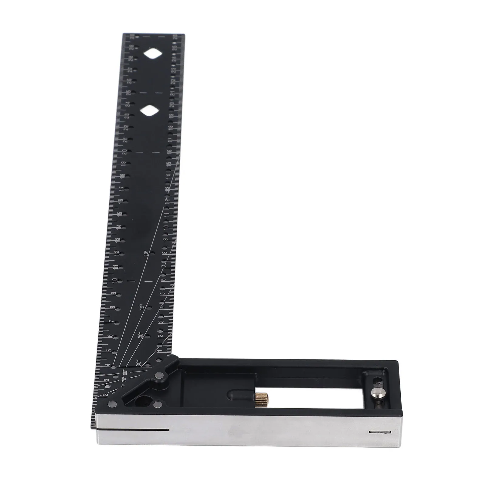12inch Multi Angle Measuring Ruler Professional 45 90 Degree Universal Combination Right Angle Accurate Measuring Tool