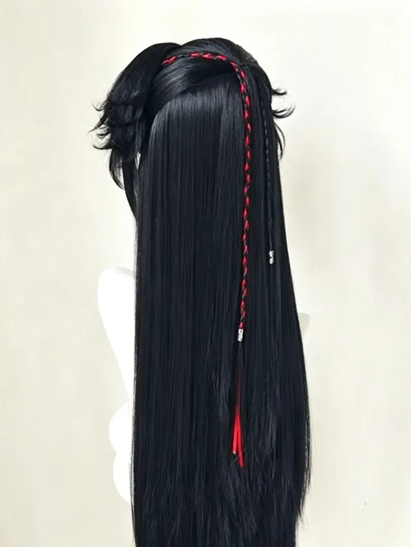 Wig bergaya Hua Cheng, wig khu - Anime Cosplay Wig Heat Resistant ulasan dan harga