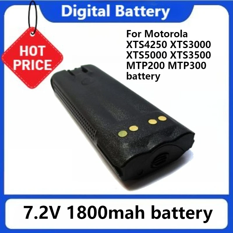 

NTN8294 Аккумулятор для рации емкостью 1800 мАч для Motorola XTS4250 XTS3000 XTS5000 XTS3500 MTP200 MTP300