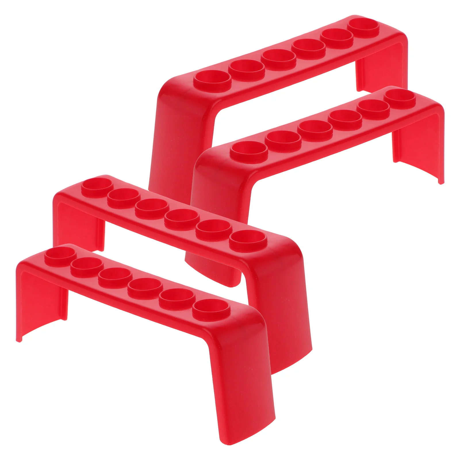 4 шт. стойка для пробирок, органайзер для хранения, лабораторный контейнер, пластиковые пробирки, дисплей