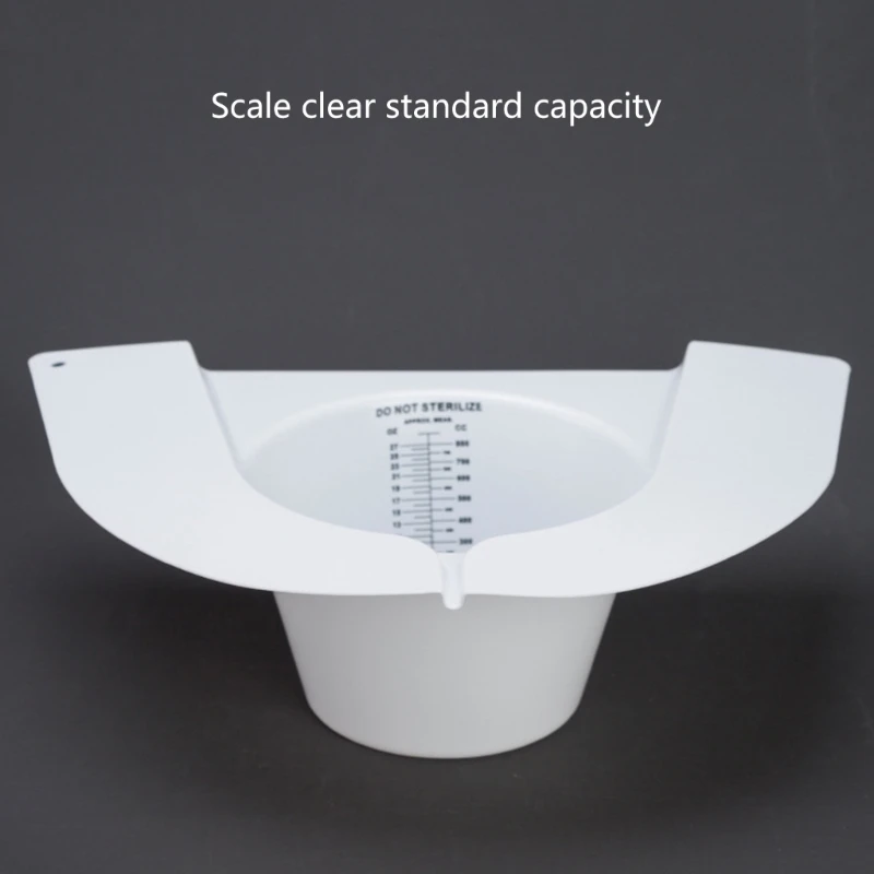 10 stks Eenvoudige Giet Urine Verzamelhoed Monsters Cups Urine Collector hoed met Meetschaal set voor Toiletten