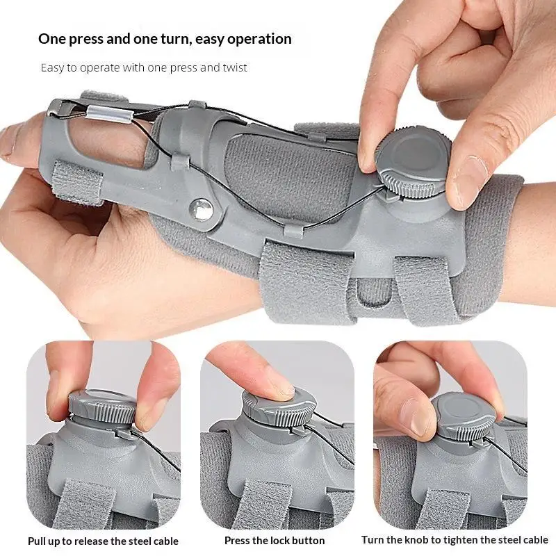 New Adjustable Splint Wrist Thumb Support Brace For Arthritis Breathable Thumb Protector Guard Fits Right And Left Hand