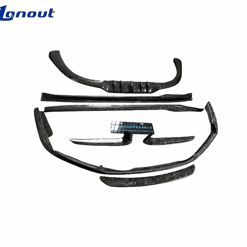

Auto Parts for Porsche 911 992 New Body Kit Upgraded T Style Forged Carbon Fiber Front and Rear Lip Side Skirts Body Kit