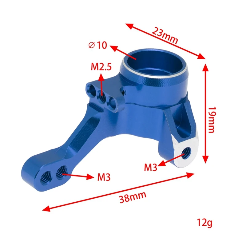 10 szt. Metalowego zestawu części zamienne do zawieszenia ramienia do samochód Traxxas 4-Tec 2.0 3.0 4Tec 2.0 VXL 1/10 RC