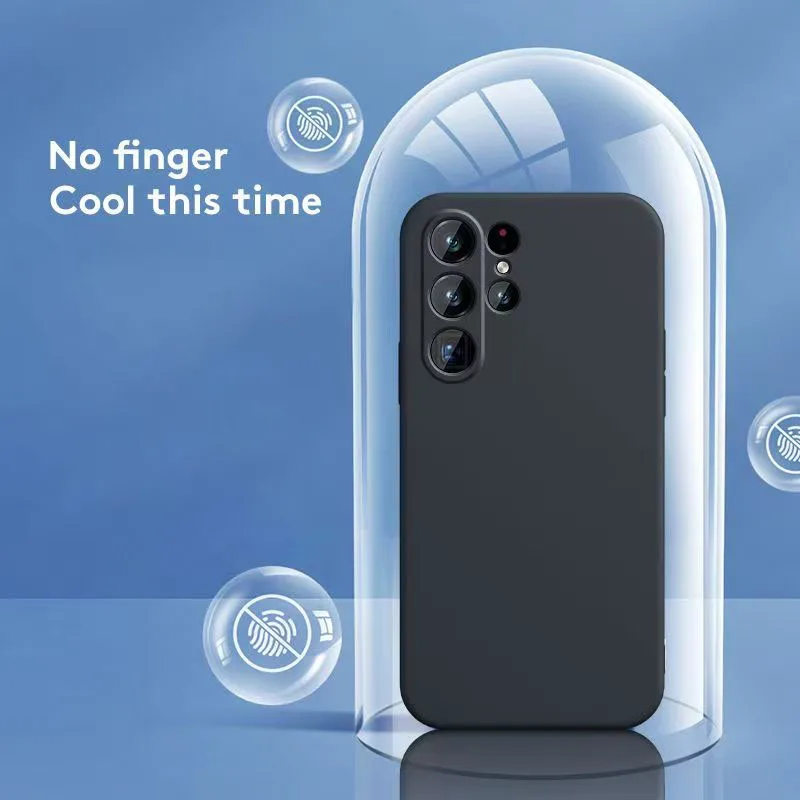 Quadratische Flüssigsilikon-Schutzhülle für Samsung Galaxy S26 Ultra S21 S22 S23 S24 S25 S26 FE S 26 Plus Ultra Bumper Cover – Detail 2