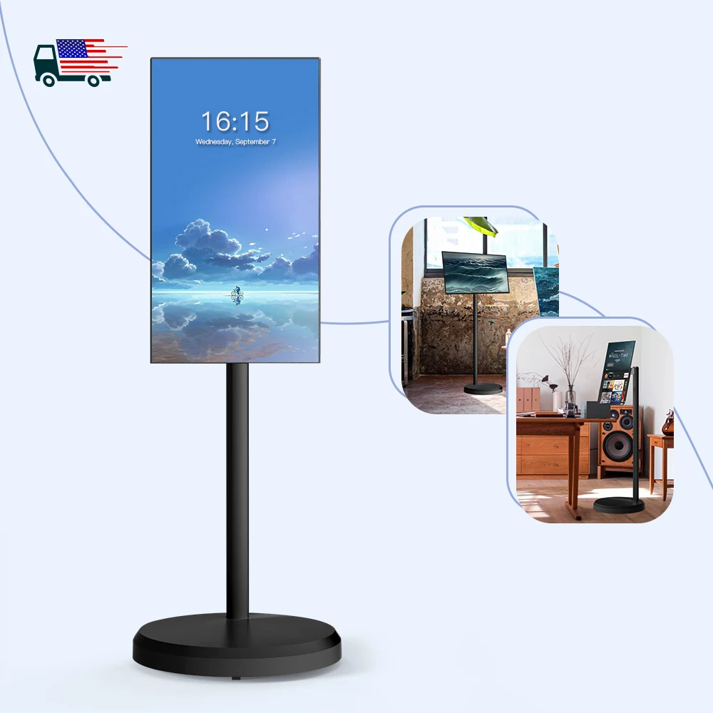 

Большой размер 21,5 дюймовый съемный смарт-экран Android 12 система In-cell Smart TV